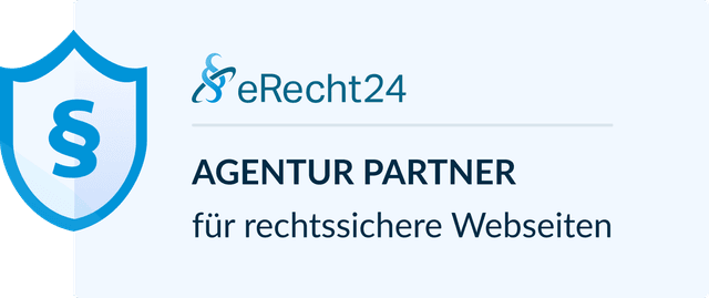 eRecht24 Agentur Partner für rechtssichere Webseiten